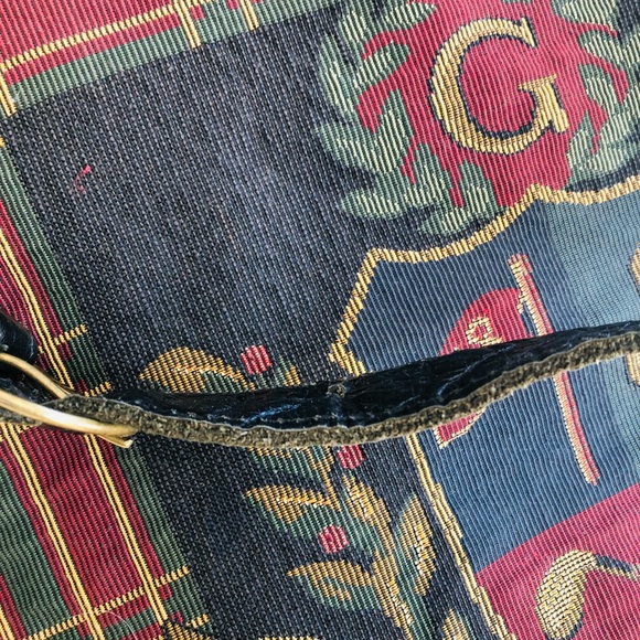 Vintage Showline Chicago Tapestry Travel Tote Golf Theme - Picture 3 of 6